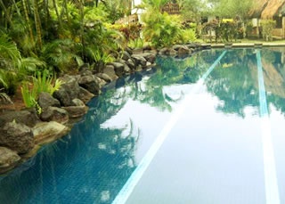 swimming pool at club coral coast