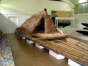 sailing craftFiji museum exhibit