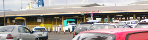 View of the Suva Municipal market